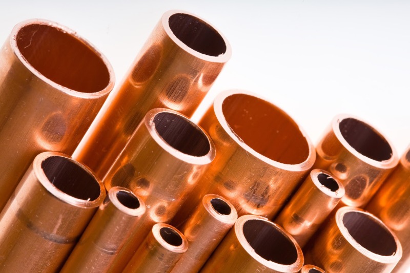 Pineholes in copper pipes